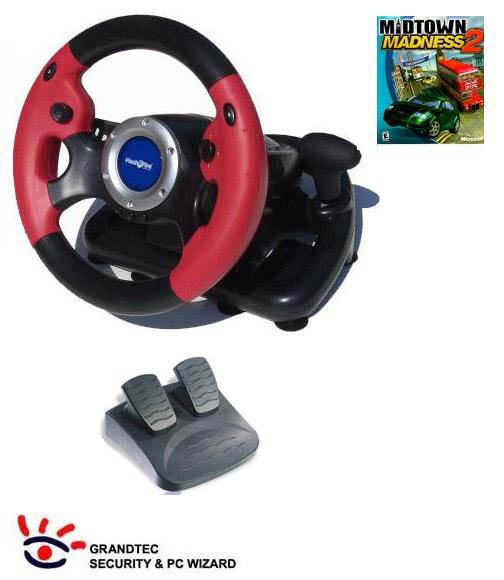 הגה מרוצים מקצועי רוטט למחשב PC USB