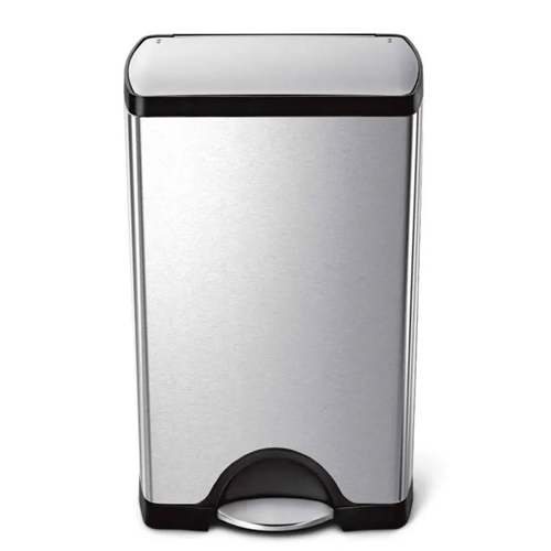 פח דוושה מלבני מאט 38 ליטר סימפלהיומן SIMPLEHUMAN