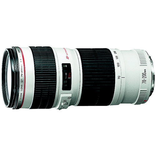 עדשת זום למצלמה רפלקסית מקצועית canon EF70-200mm