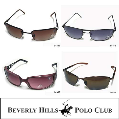 משקפי שמש אופנתיים לבחירה 1 מ- 4 דגמים POLO CLUB