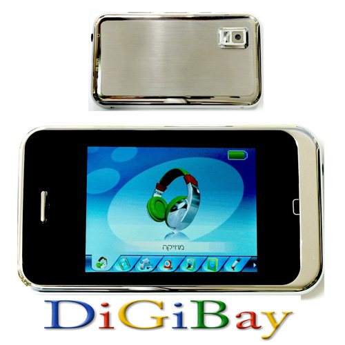 נגן MP4 בנפח 2GB עם מסך ''2.8 + מצלמה X-POD