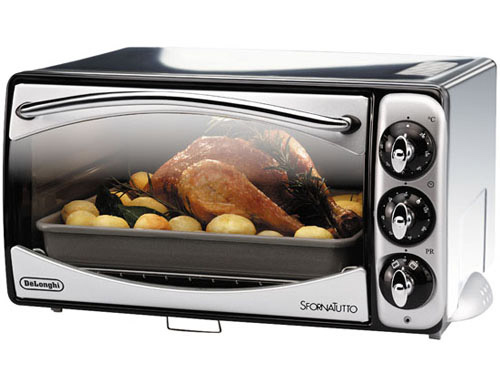טוסטר אובן נירוסטה Delonghi 1400W