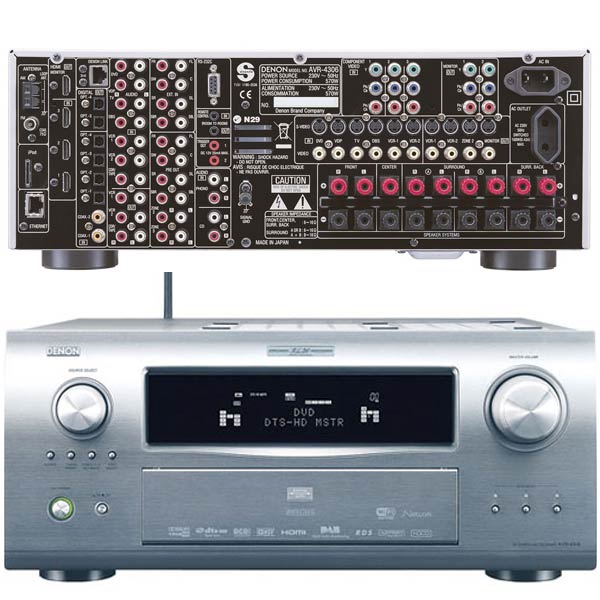 רסיבר קולנוע ביתי 7.1 ערוצים Denon AVR4308