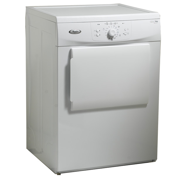 מייבש כביסה פתח חזית 7 ק"ג עם חיישנים Whirlpool