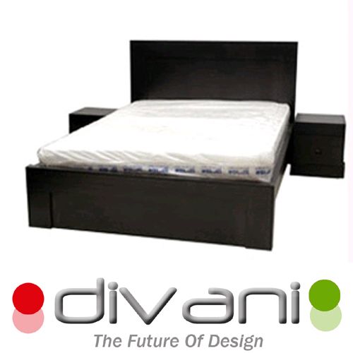 מיטה זוגית אורטופדית + 2 שידות Vitorio Divani