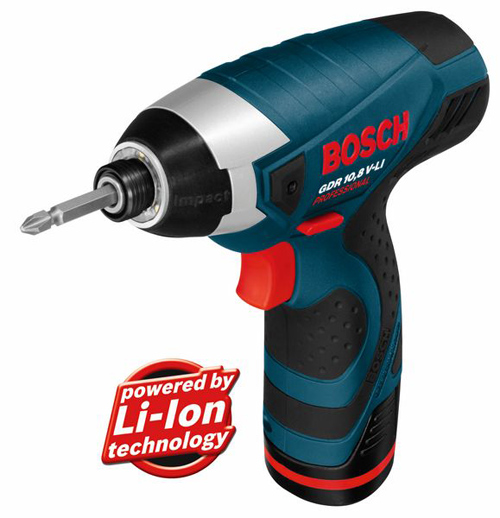 מברגת אימפקט קומפקטית מקצועית BOSCH 10.8V