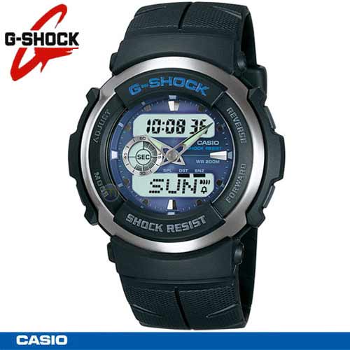 שעון שטח G-SHOCK אנלוגי דיגיטאלי מושחר
