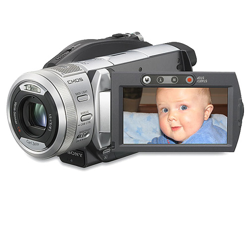 מצלמת וידאו HVCHD דיגיטלית Sony HDR-UX3E מתצוגה