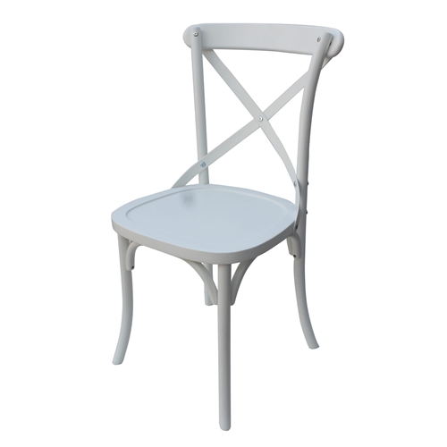 סט 2 כיסאות מטבח בצבע לבן דגם 6930 מבית H.KLEIN‏