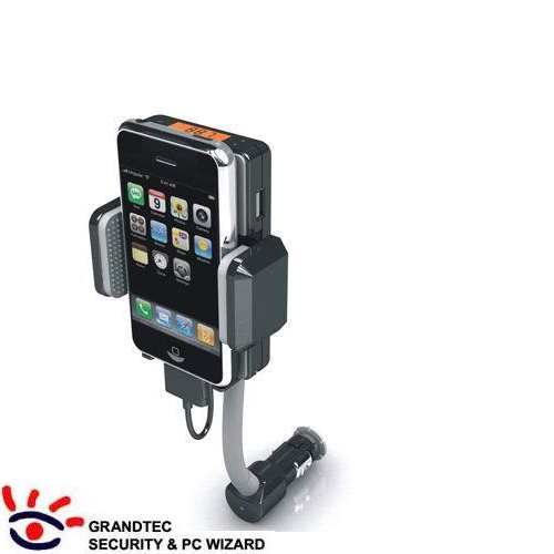 דיבורית ל-IPHONE עם משדר FM מובנה להתקנה מהירה