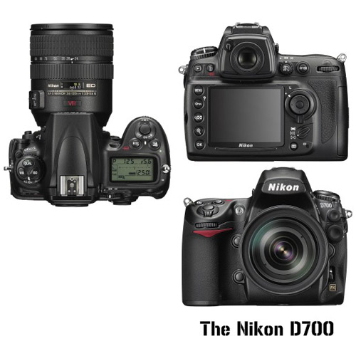 מצלמה רפלקסית 12.1 מגה מסך "3 Nikon D700 Body