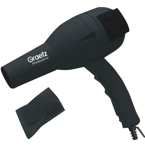 מייבש שיער מקצועי 1600 וואט GRAETZ