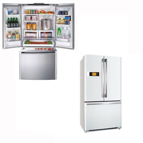 מקרר 3 דלתות תא הקפאה תחתון 585 ליטר Haier