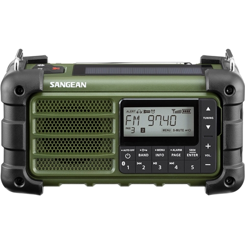 רדיו נייד לשטח סנג'ין Sangean MMR-99 ירוק