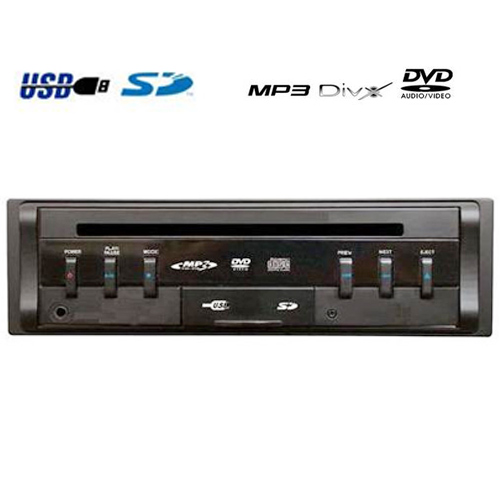 DVD לרכב קורא DIVX כולל כניסת USB וטיונר TV