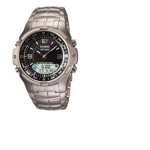 שעון ספורטיבי לגבר עשוי כולו פלדת אל-חלד CASIO