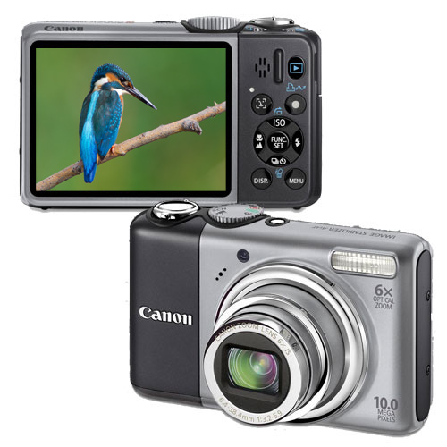 מצלמה דיגיטלית 10 מגה זום X6 מסך 3" Canon A2000