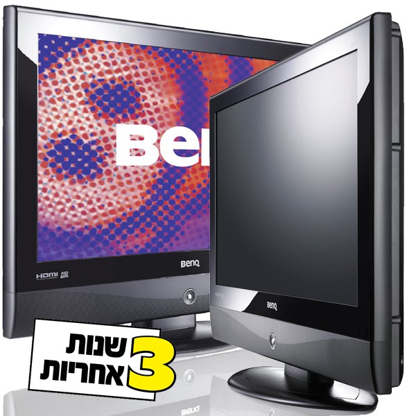 טלויזיה 32 אינץ' HDTV LCD רזולוציה BENQ 1366X768