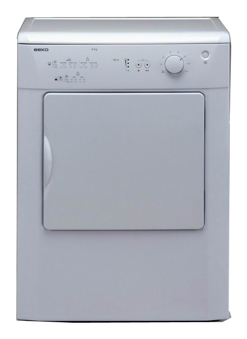 מייבש כביסה פתח חזית 6 ק"ג BEKO דגם DV-1161-X