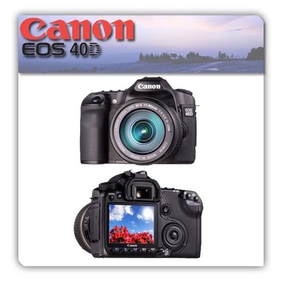 מצלמת רפלקס דיגיטלית 10 מגה CANON 40D Body מחודש