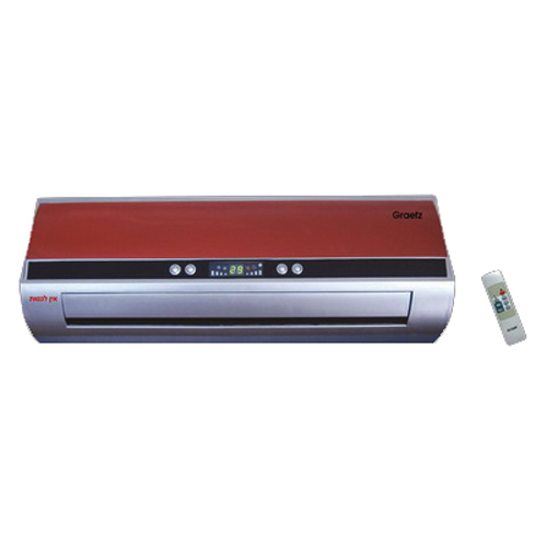 מזגנית חימום 2000 וואט שלט עם צג GRAETZ LCD