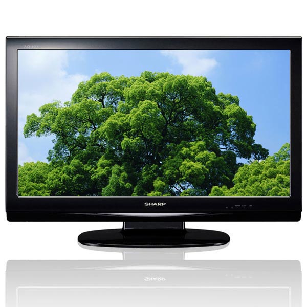 טלוויזיה 32 אינץ' LCD דקה במיוחד 9.5 ס"מ SHARP