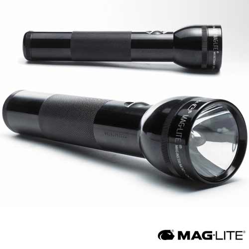 פנס MAGLITE מקצועי 2 סוללות AA ונרתיק