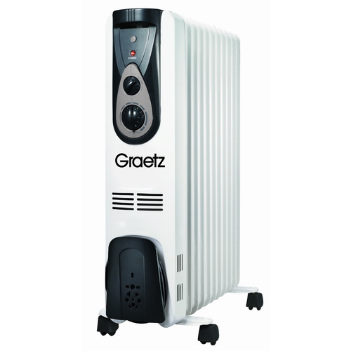 רדיאטור שמן 9 צלעות 2000 וואט GRAETZ