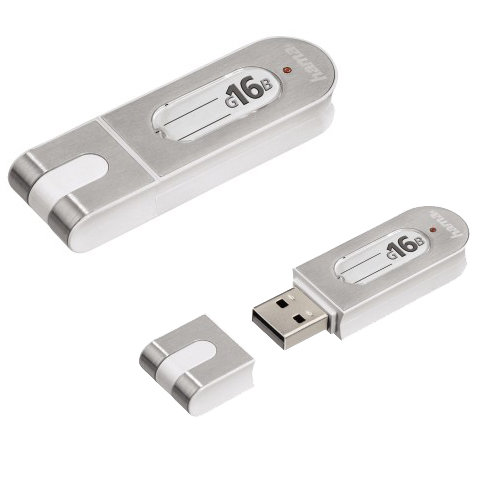 זיכרון נייד בנפח 16GB המהיר מסוגו HAMA